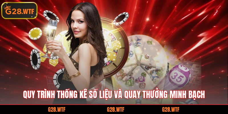 Quy trình thống kê số liệu và quay thưởng minh bạch